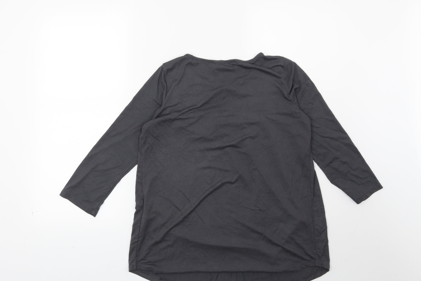 La Redoute Womens Grey Geometric  Basic Blouse Size 6