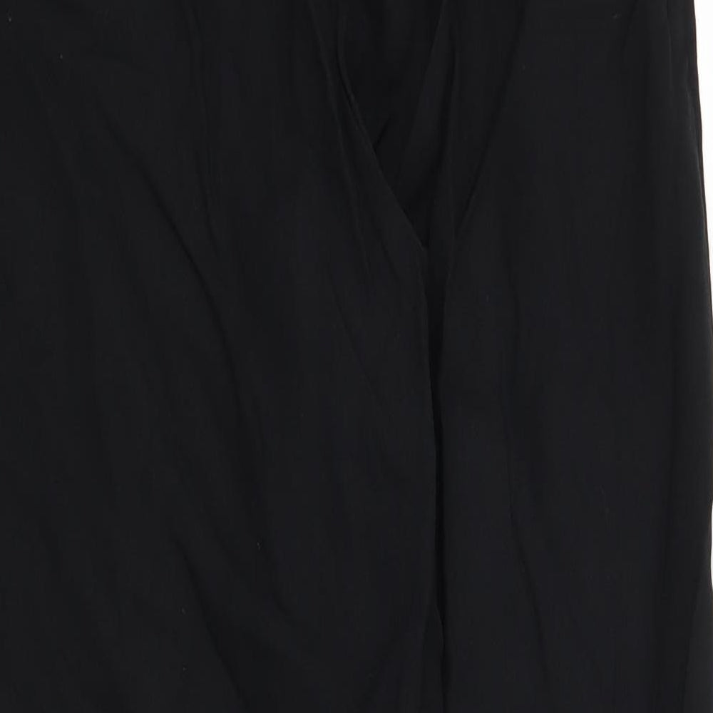 BHS Womens Black   Trousers  Size 14 L25 in