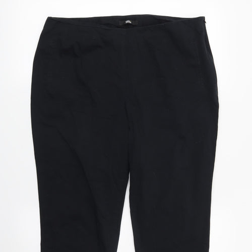 Marks and Spencer Womens Blue   Chino Trousers Size 16 L21 in