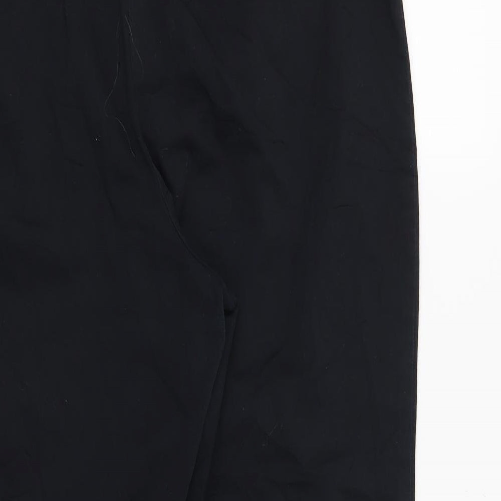 Marks and Spencer Womens Blue   Chino Trousers Size 16 L21 in