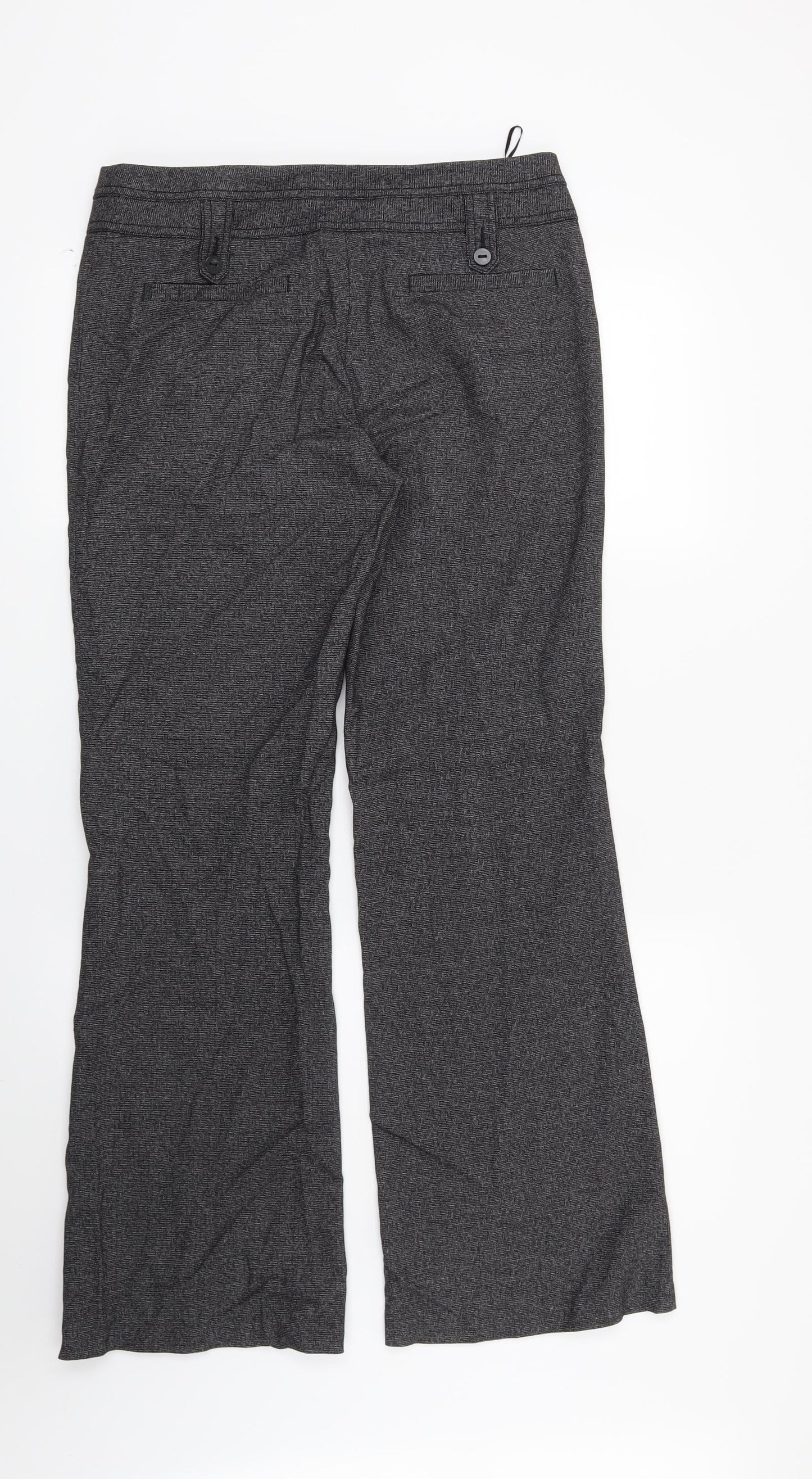 NEXT Womens Grey   Trousers  Size 10 L30 in
