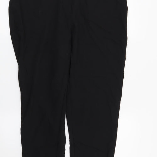 F&F Womens Black   Trousers  Size 14 L27 in
