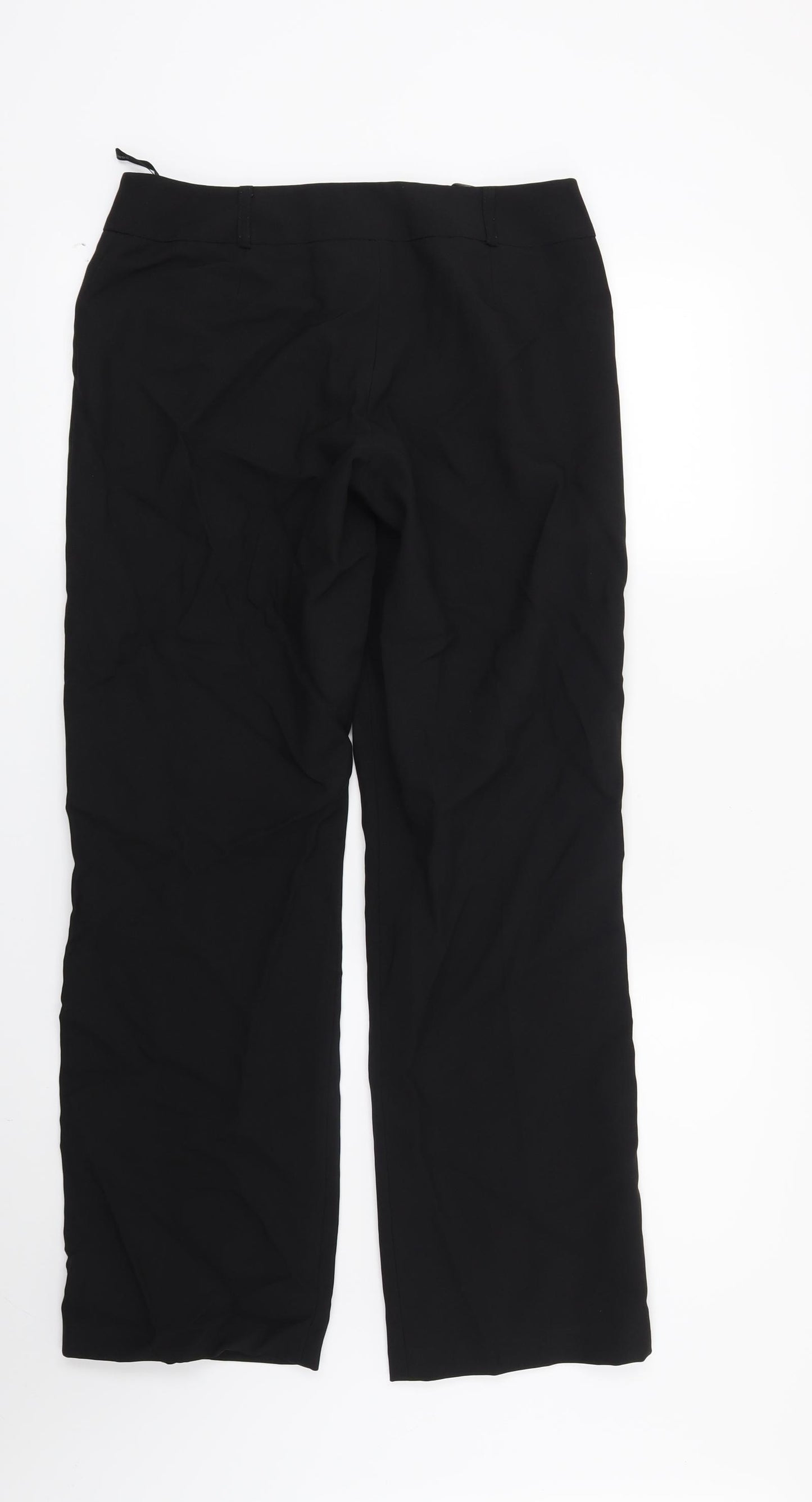 Dorothy Perkins Womens Black   Trousers  Size 10 L29 in