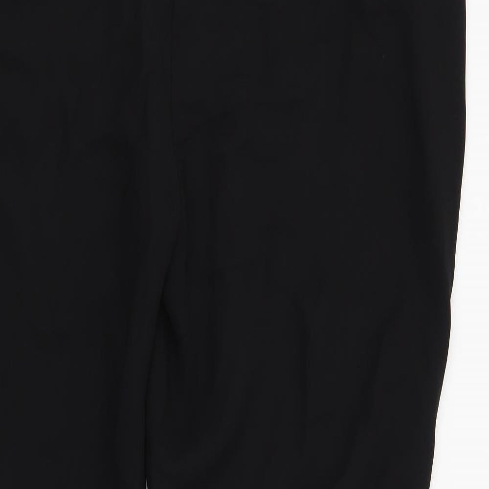Papaya Womens Black   Trousers  Size 20 L29 in