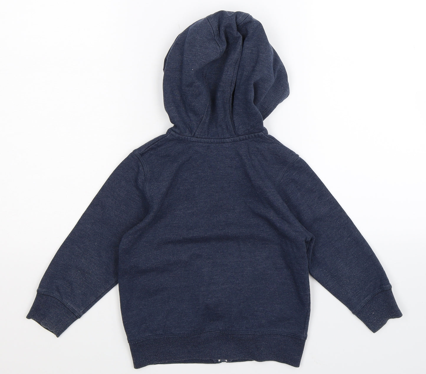 George Boys Blue   Full Zip Hoodie Size 2-3 Years