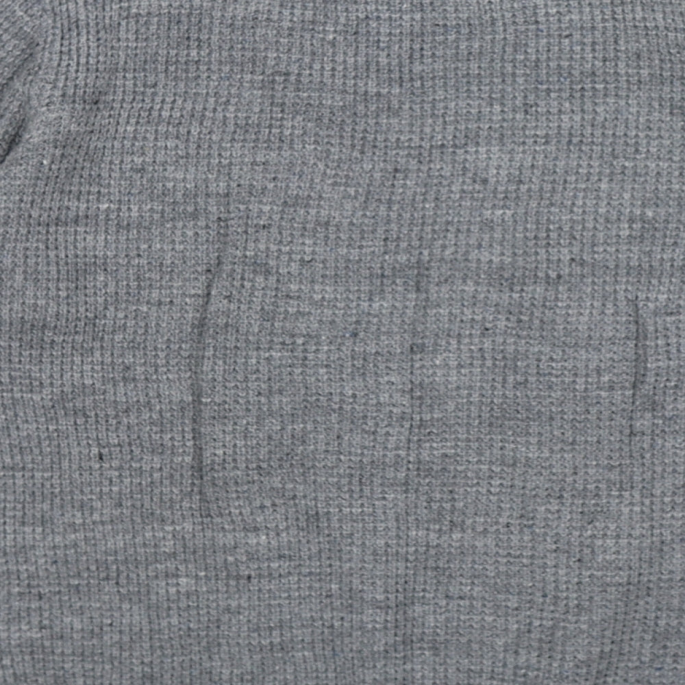 Cedar Wood State Mens Grey  Knit Pullover Jumper Size L