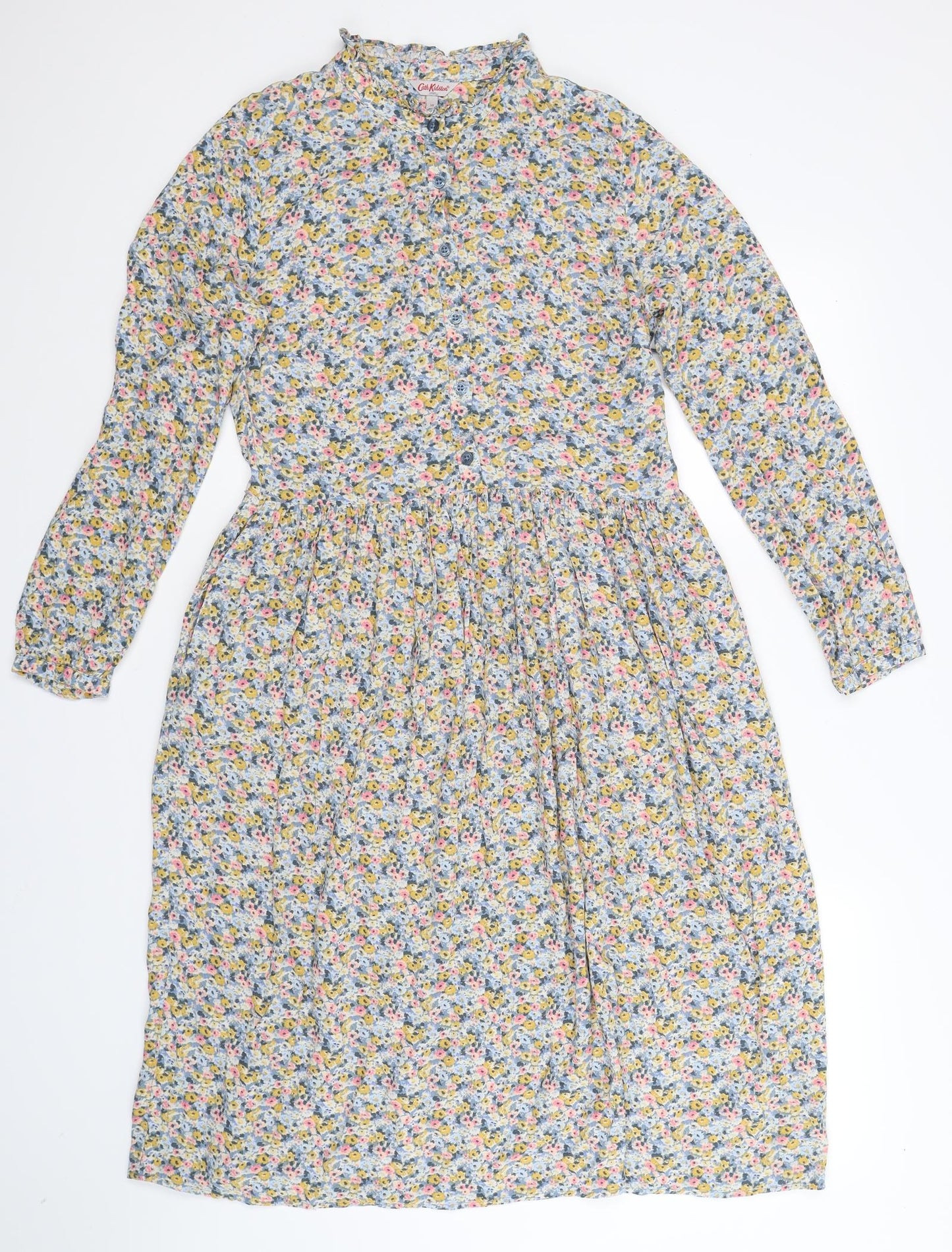 Cath Kidston Womens Multicoloured Floral  Fit & Flare  Size 10