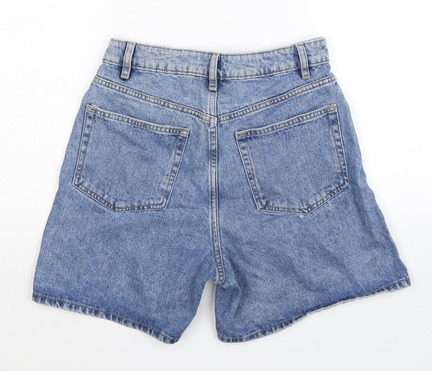 Denim Co Womens Blue  Denim Bermuda Shorts Size 10