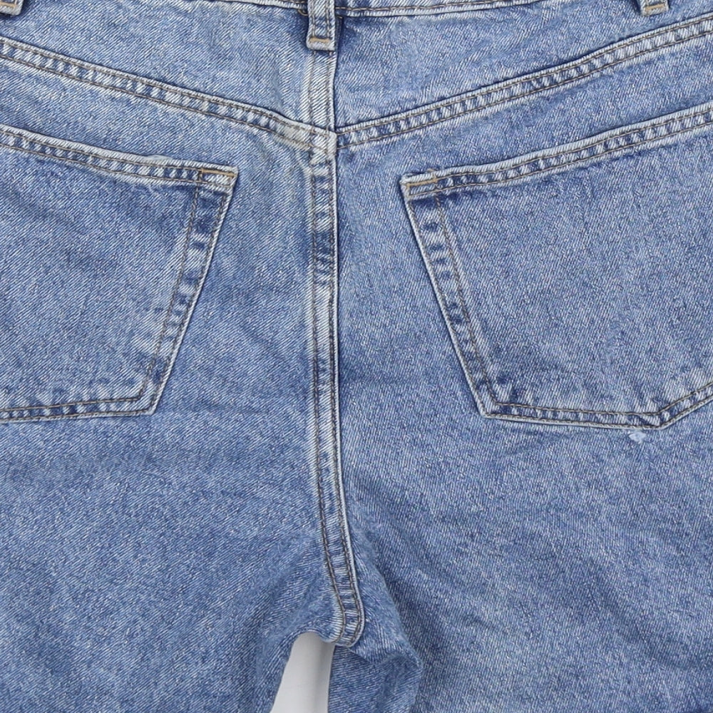 Denim Co Womens Blue  Denim Bermuda Shorts Size 10