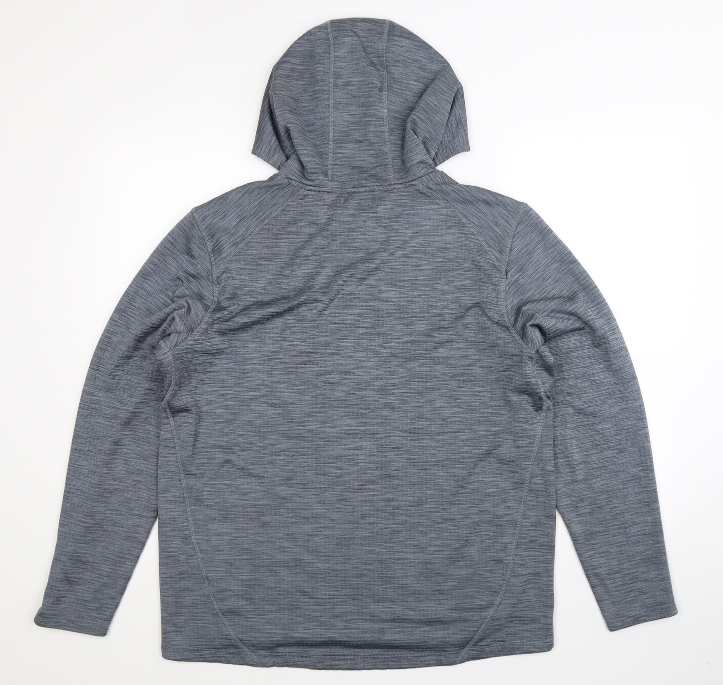 TU Mens Grey   Pullover Hoodie Size L