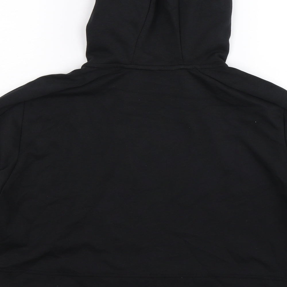 adidas Womens Black   Pullover Hoodie Size XS