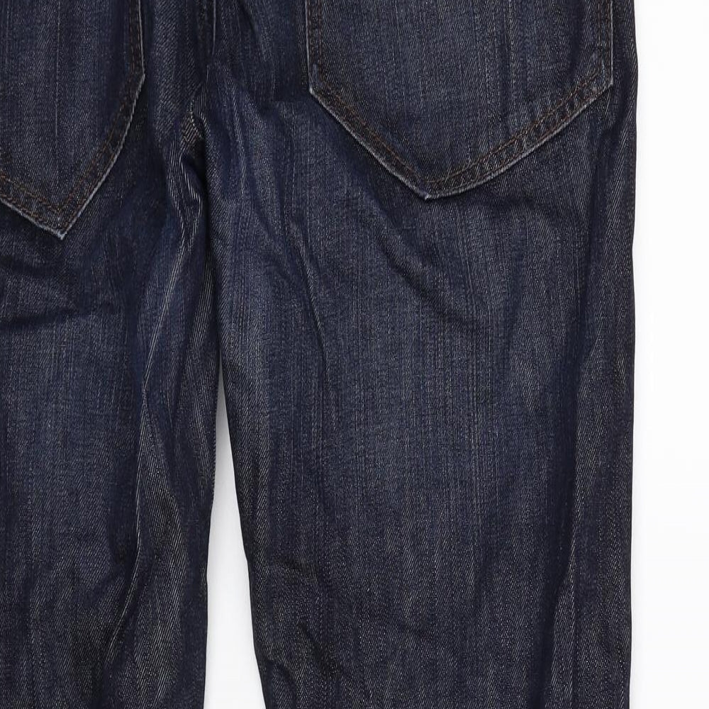 Fat Face Mens Blue  Denim Bootcut Jeans Size 36 L32 in