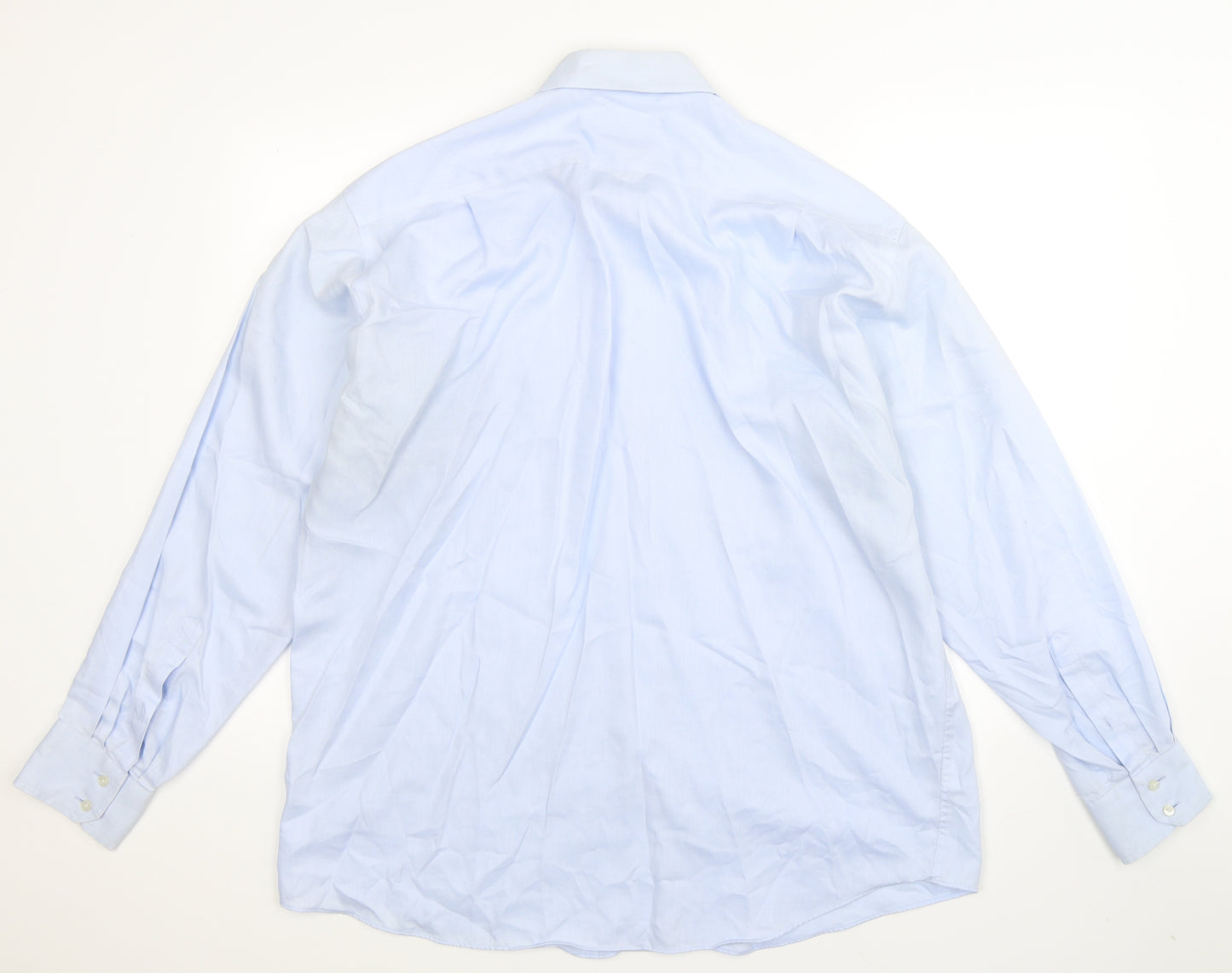 Marks and Spencer Mens Blue    Dress Shirt Size 17