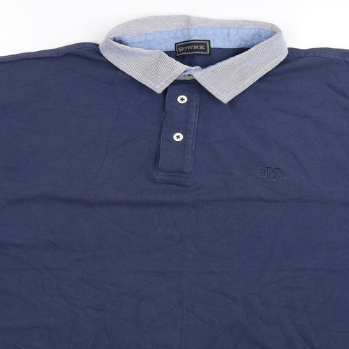 Howick Tailored Mens Blue    Polo Size 2XL