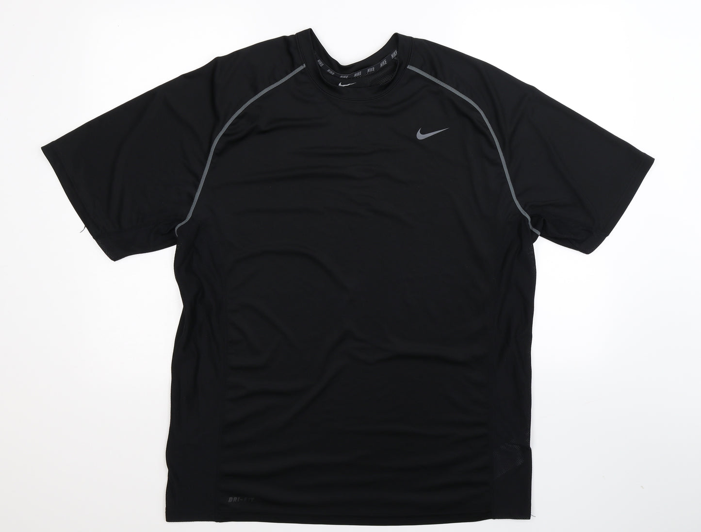 Nike Mens Black   Jersey T-Shirt Size XL