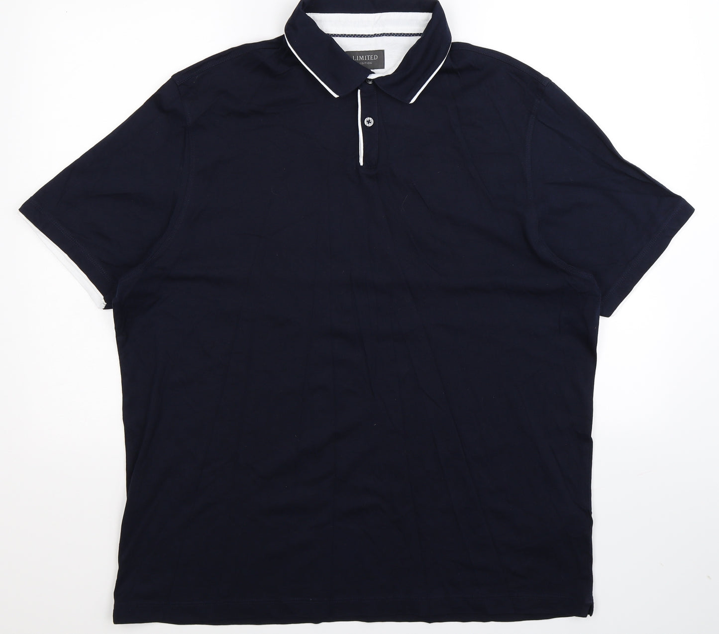 Marks and Spencer Mens Blue    Polo Size 2XL