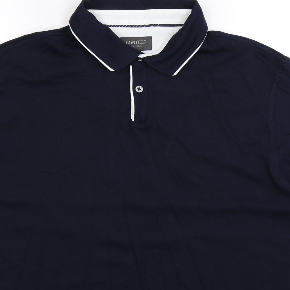 Marks and Spencer Mens Blue    Polo Size 2XL