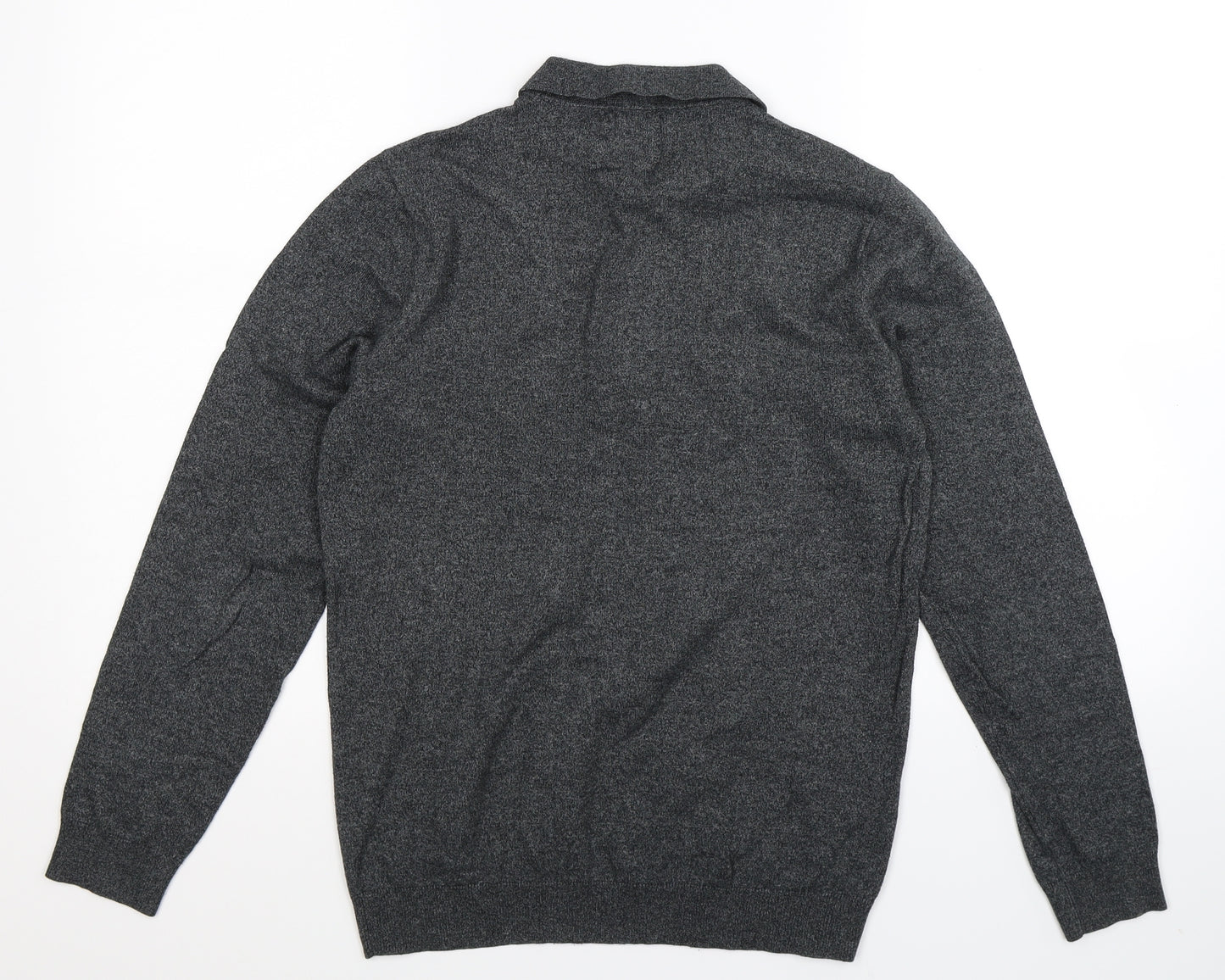 Burton Mens Grey  Knit Pullover Jumper Size S