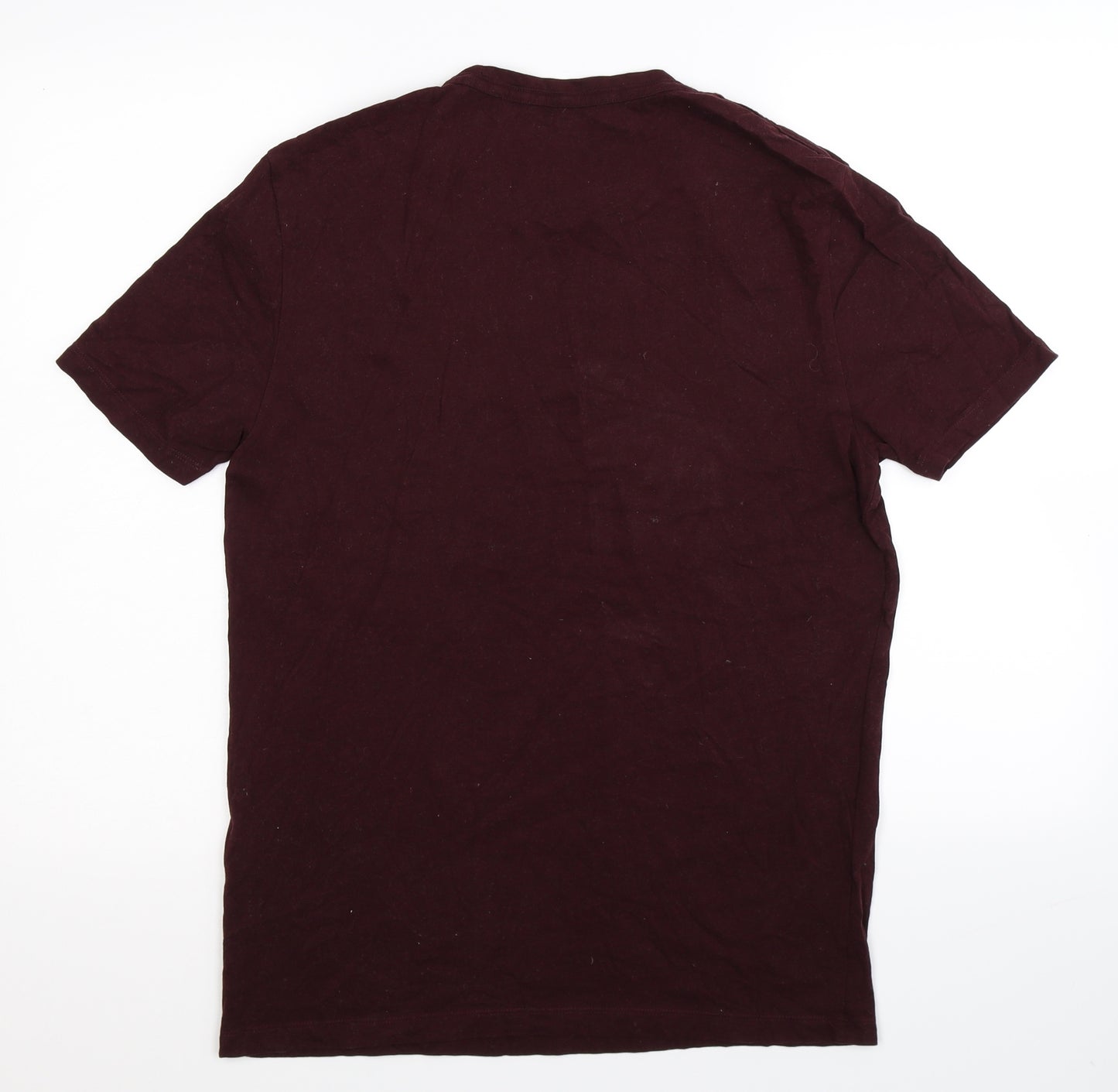 AllSaints Mens Brown    T-Shirt Size M