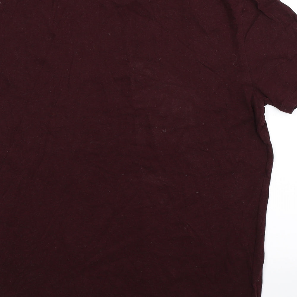 AllSaints Mens Brown    T-Shirt Size M