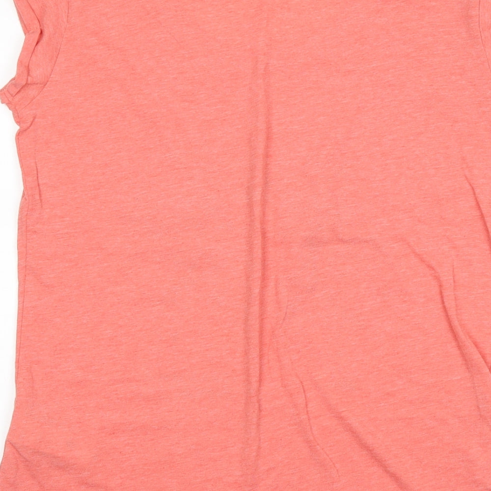 House Womens Pink   Basic T-Shirt Size L  - sun slogan