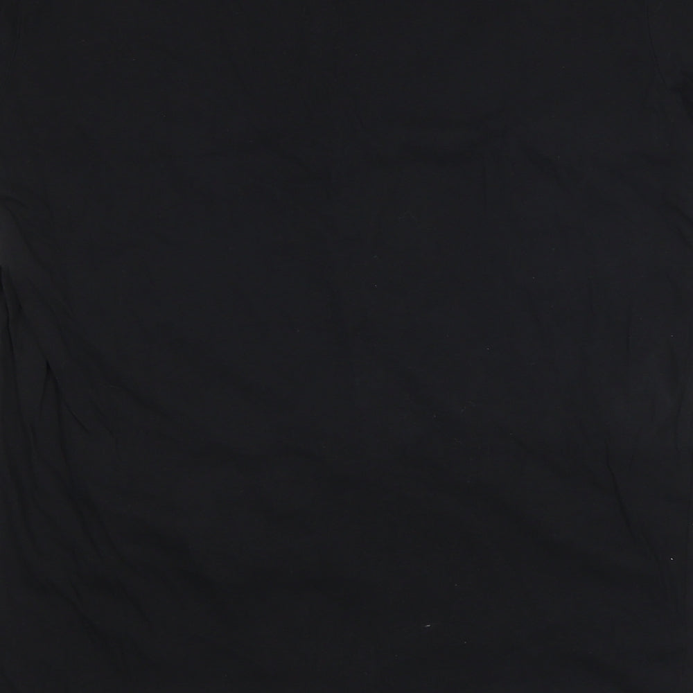 FSBN Mens Black    T-Shirt Size M  - slogan