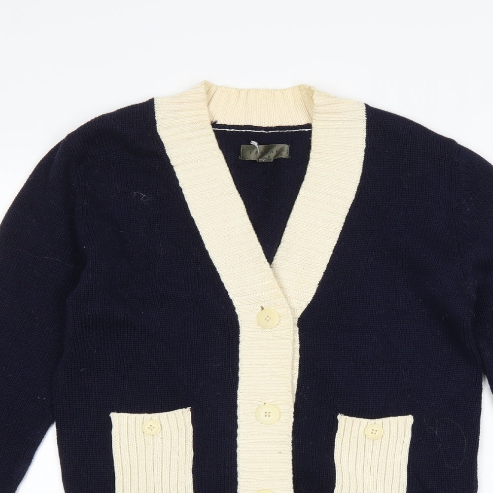 Jigsaw Womens Blue   Cardigan Jumper Size M