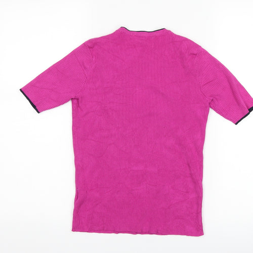 Principles Womens Pink   Basic T-Shirt Size 12