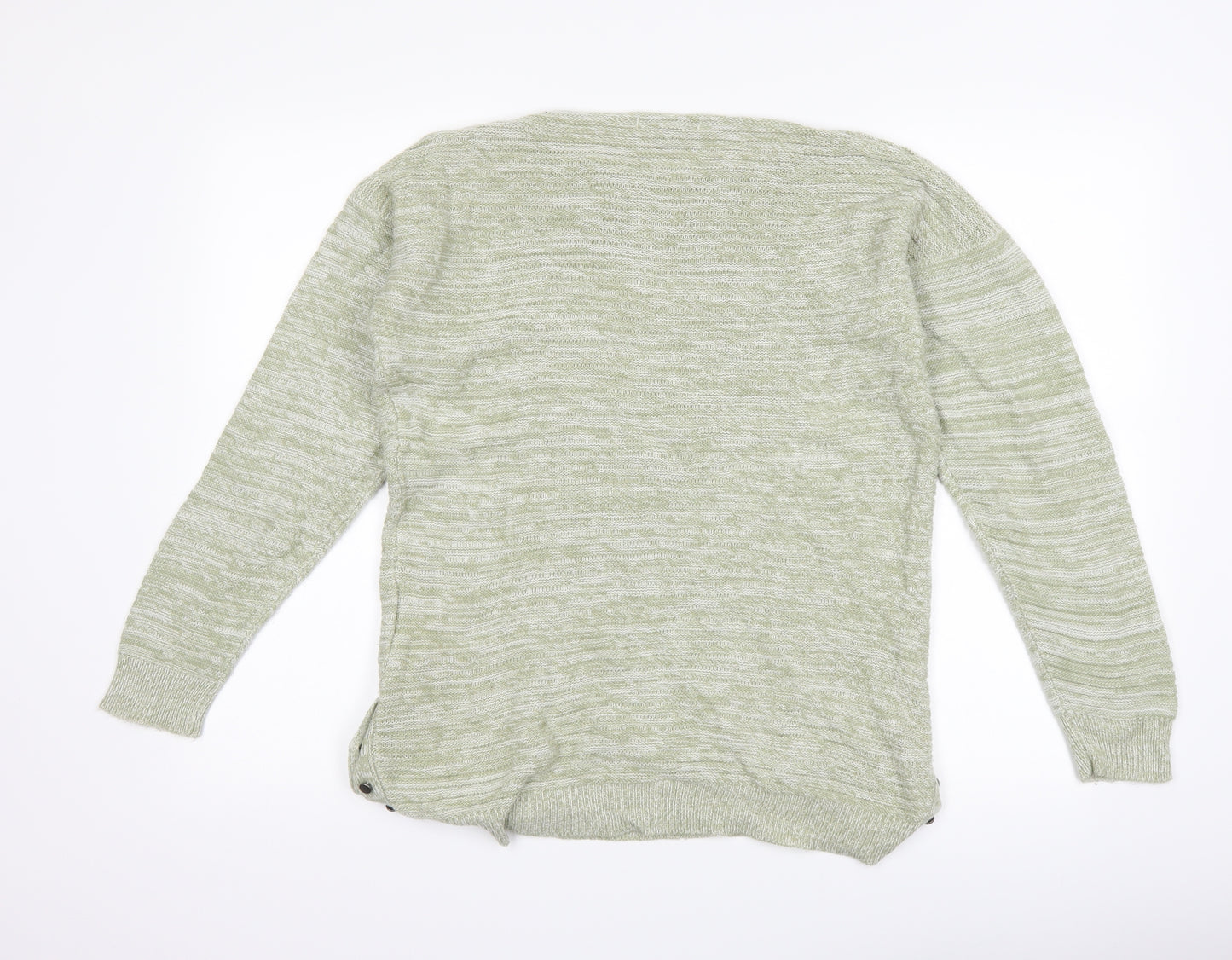 Peacocks Womens Green   Pullover Jumper Size M