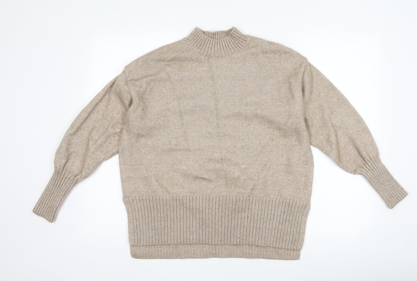 H&M Womens Brown   Pullover Jumper Size S