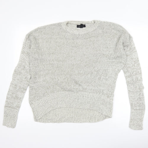 New Look Womens Grey   Pullover Jumper Size M