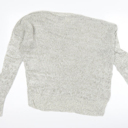 New Look Womens Grey   Pullover Jumper Size M