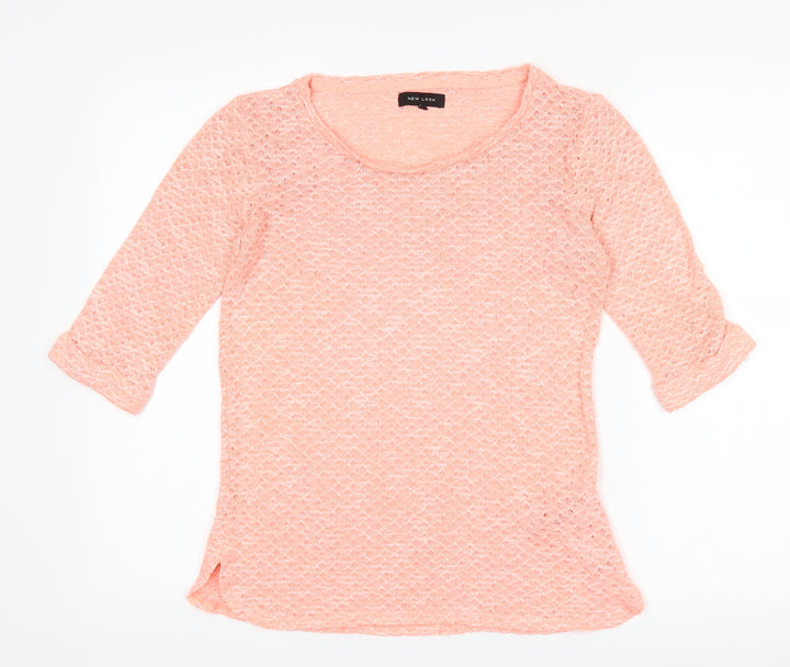 New Look Womens Pink   Pullover Jumper Size 12