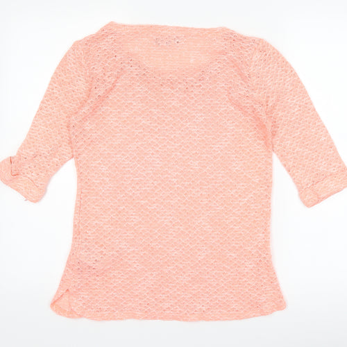 New Look Womens Pink   Pullover Jumper Size 12