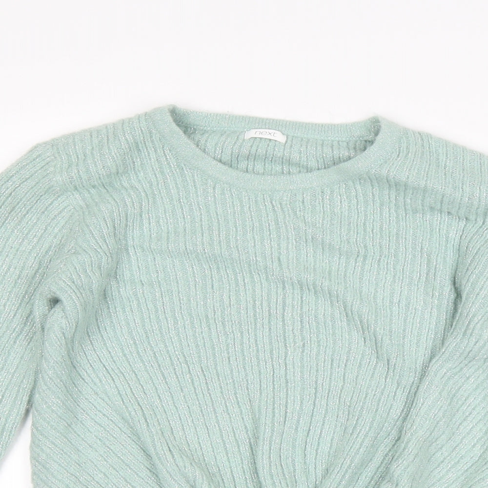 NEXT Girls Blue   Pullover Jumper Size 12 Years