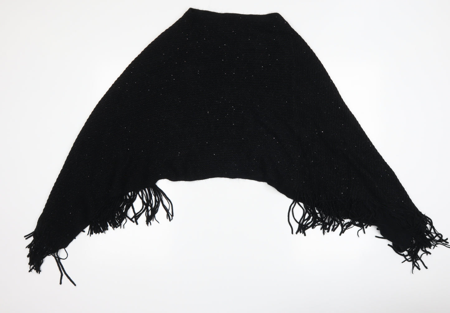 Matalan Womens Black   Jacket Poncho One Size