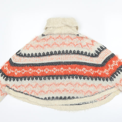 Tammy Girl Girls Beige Striped  Pullover Jumper Size 11-12 Years