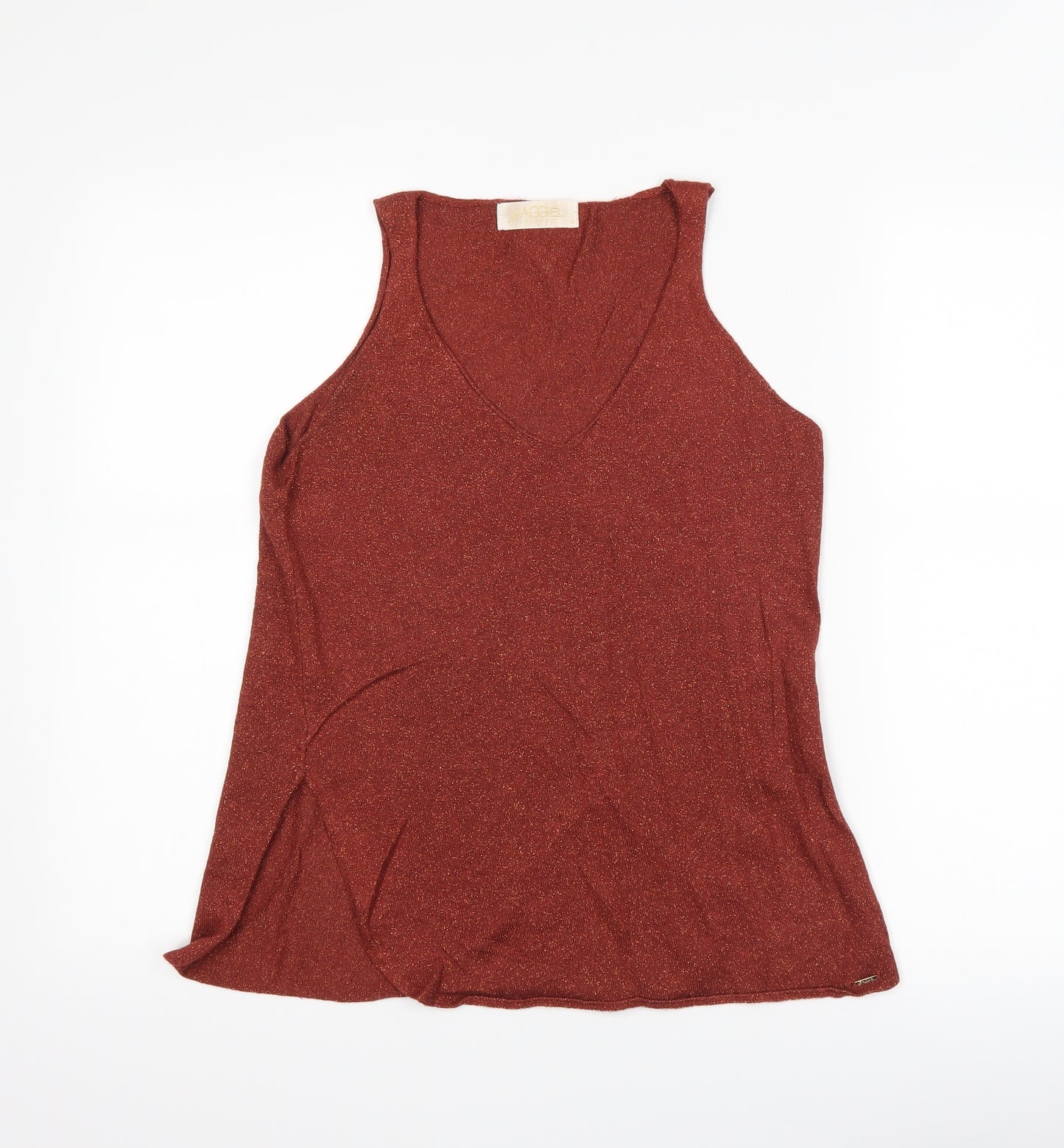aggel Womens Red   Basic Tank Size M