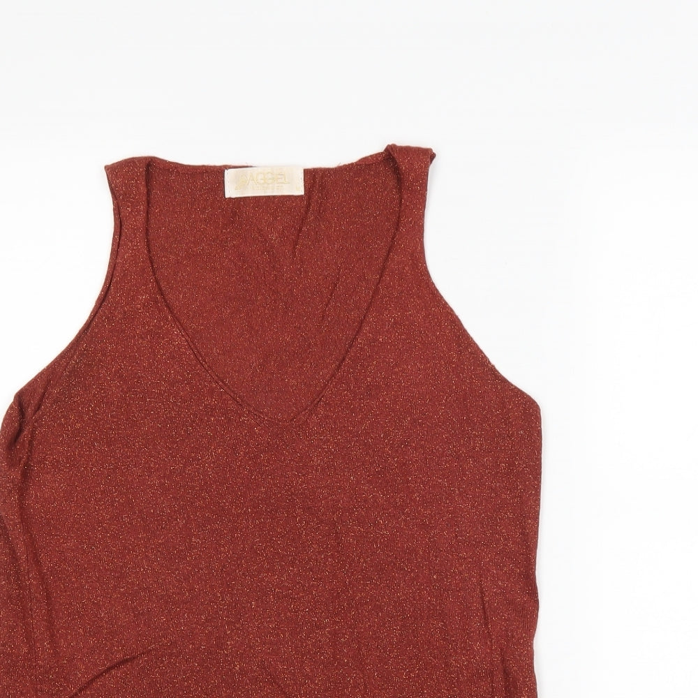 aggel Womens Red   Basic Tank Size M