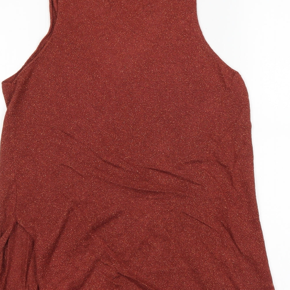 aggel Womens Red   Basic Tank Size M