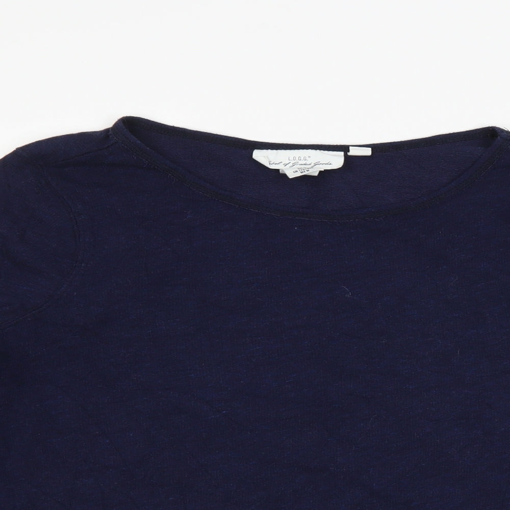 H&M Womens Blue   Pullover Jumper Size M