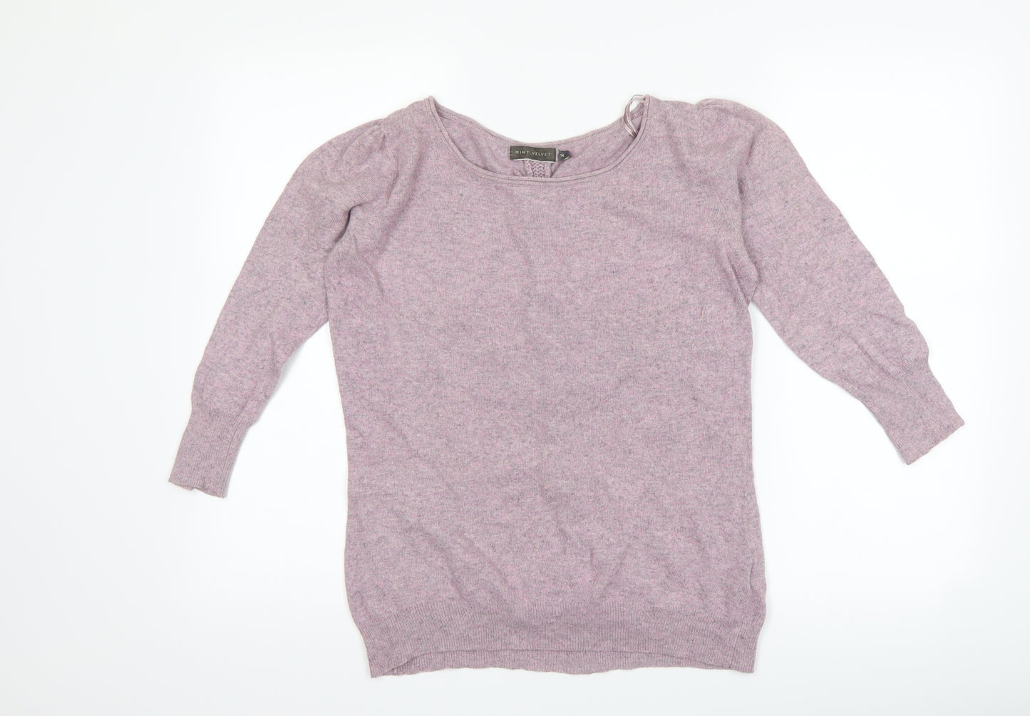 Mint Velvet Womens Purple   Pullover Jumper Size 14