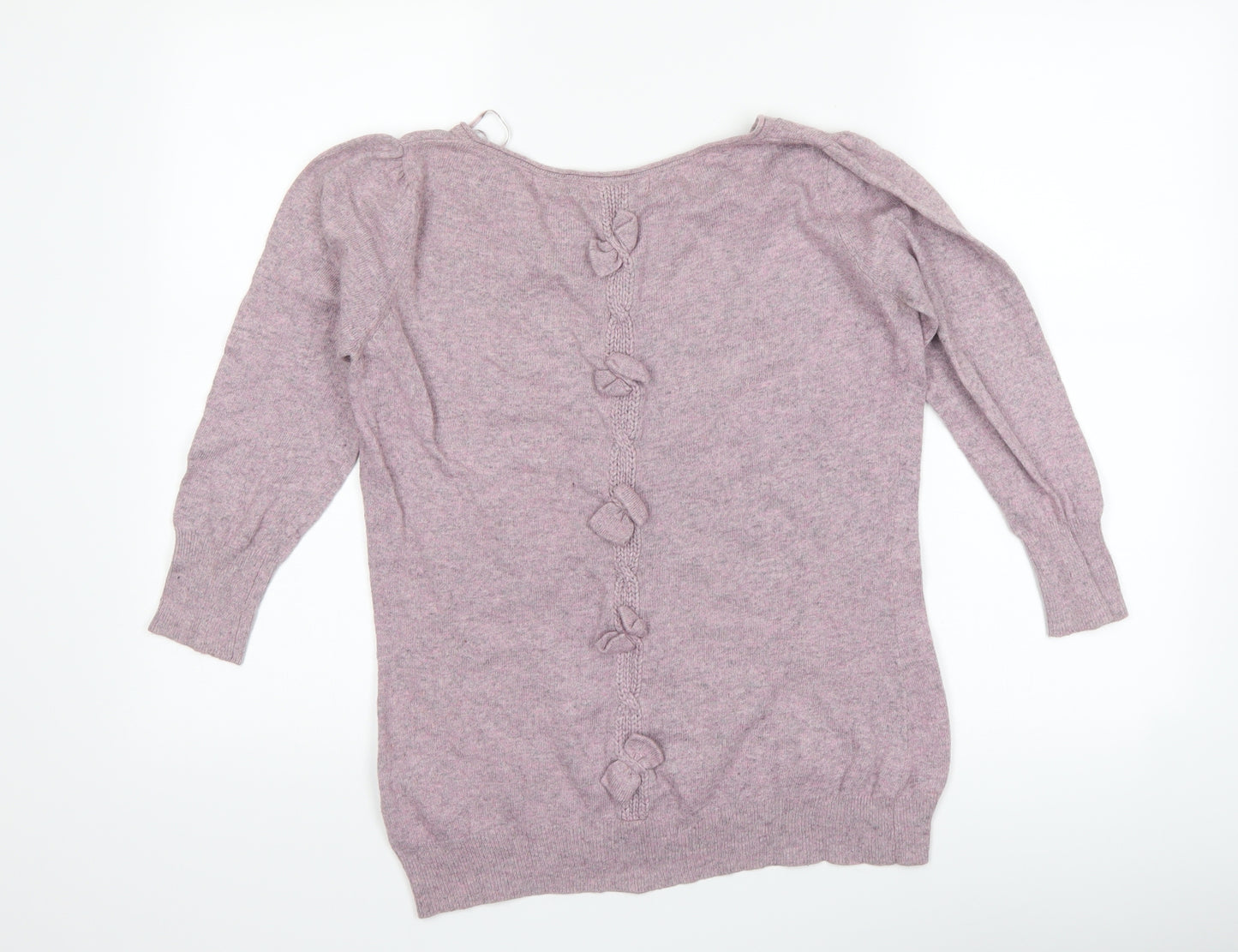 Mint Velvet Womens Purple   Pullover Jumper Size 14