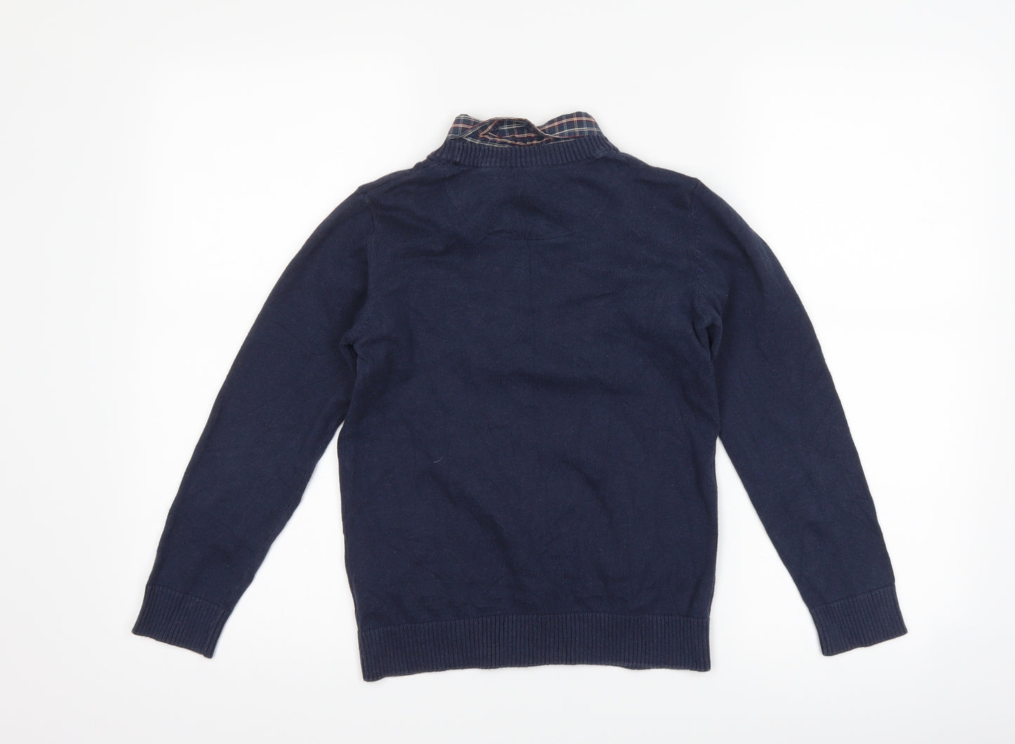F&F Boys Blue   Pullover Jumper Size 8-9 Years