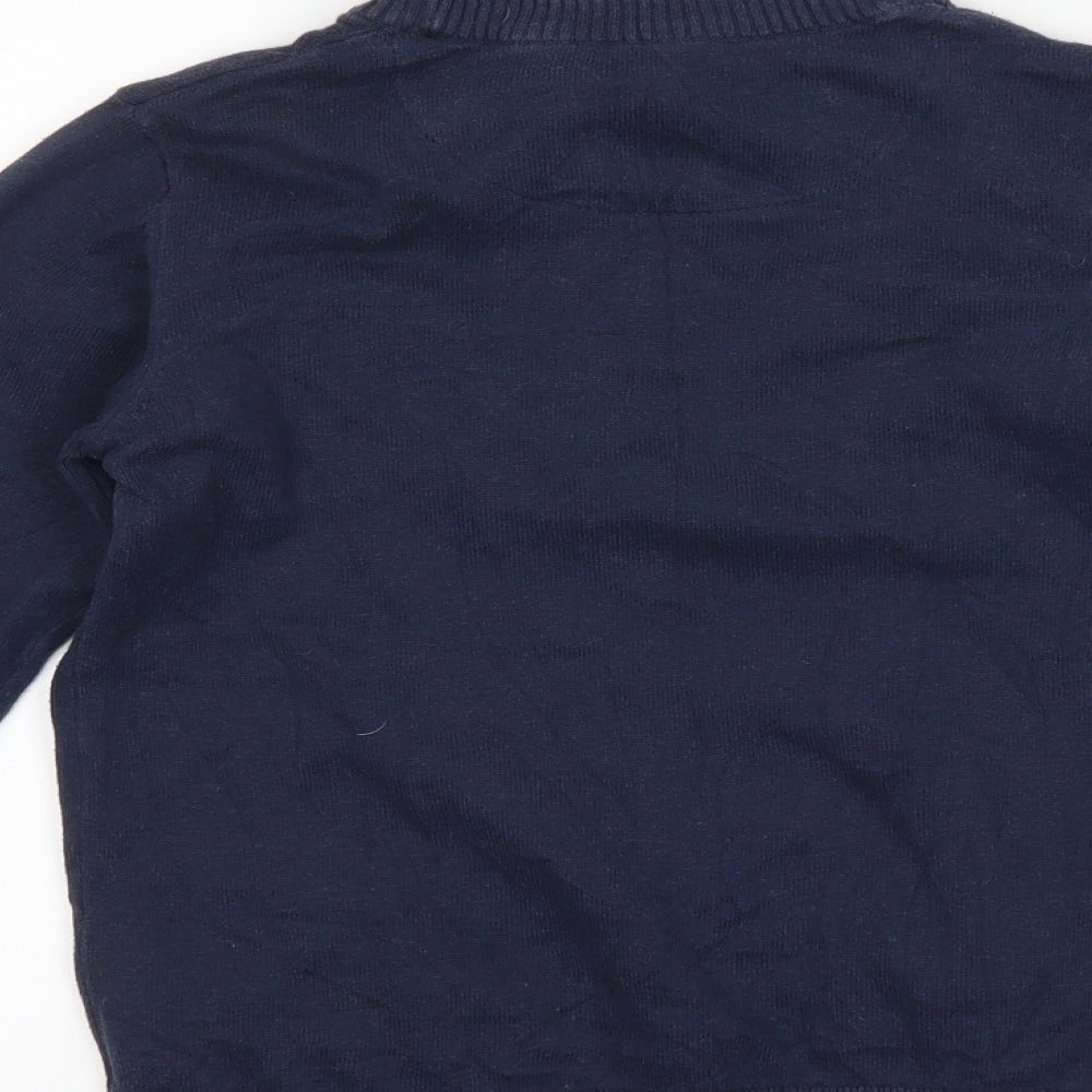 F&F Boys Blue   Pullover Jumper Size 8-9 Years