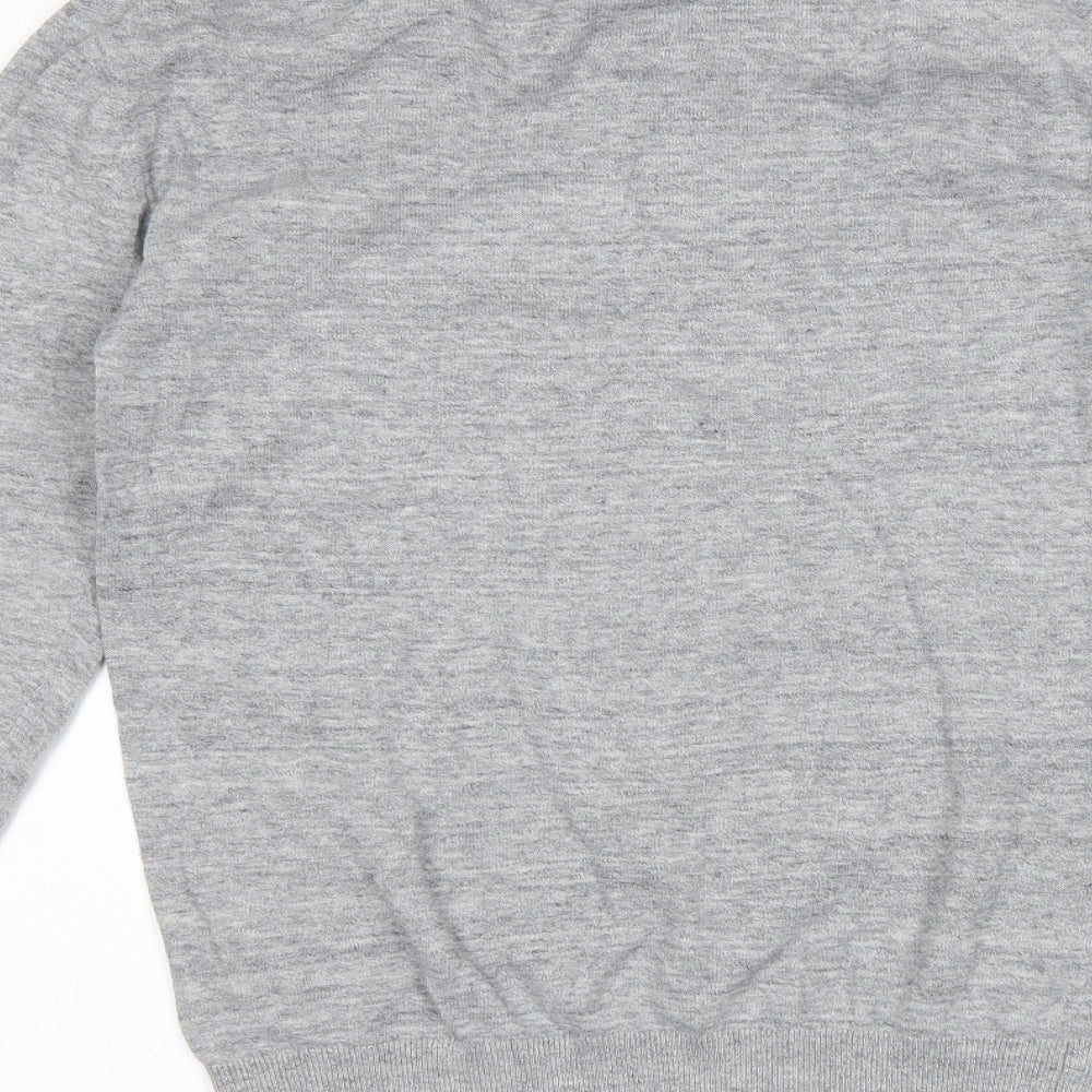 H&M Mens Grey   Pullover Jumper Size XS