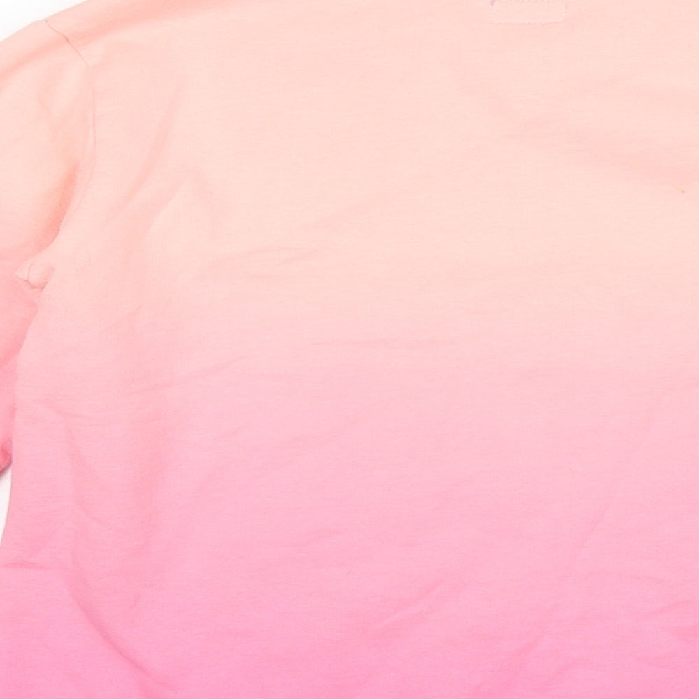 F&F Girls Pink   Pullover Sweatshirt Size 11-12 Years