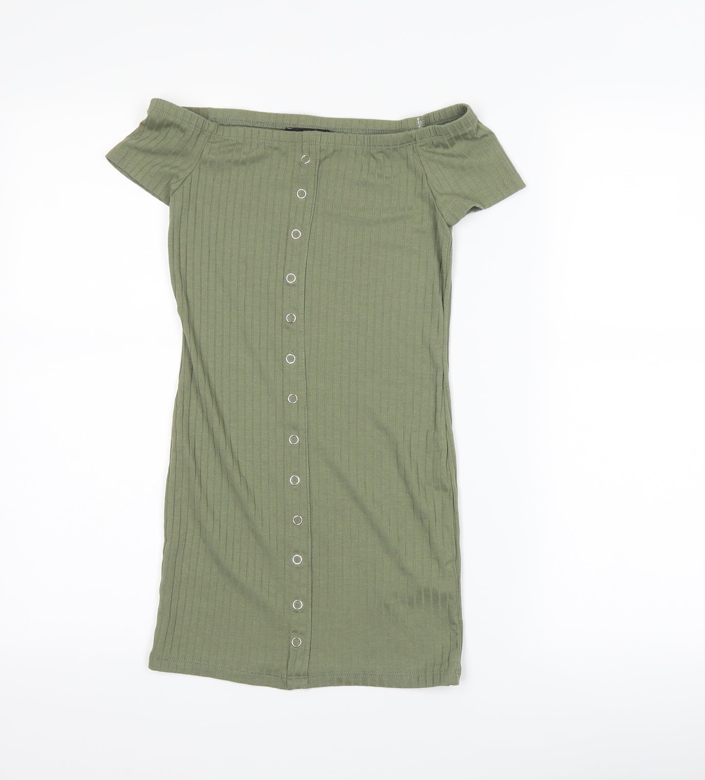 New Look Girls Green   T-Shirt Dress  Size 9 Years
