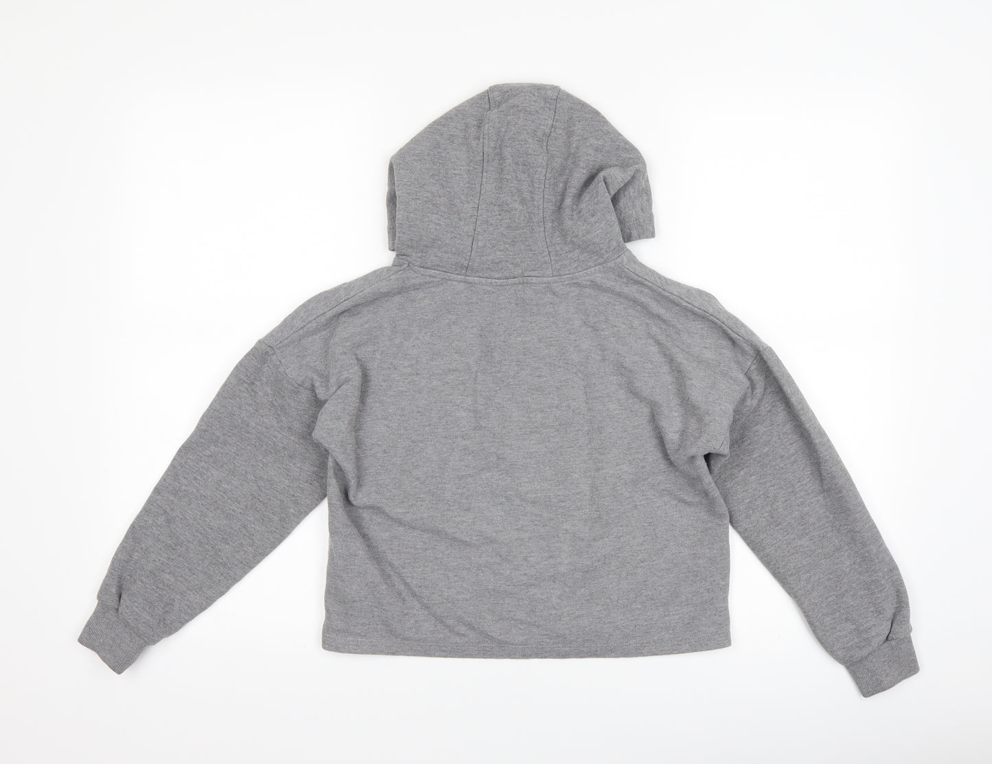 F&F Girls Grey Camouflage  Pullover Hoodie Size 9-10 Years