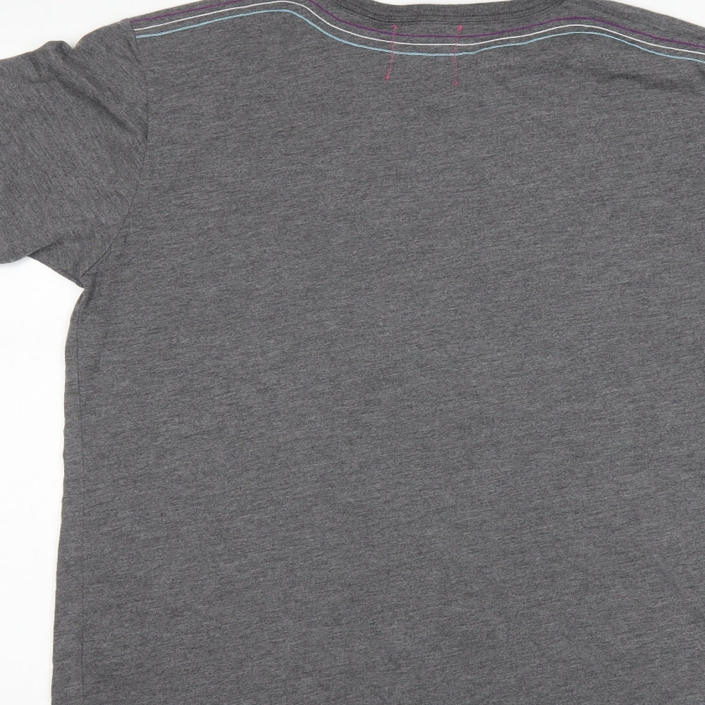laundry lab Mens Grey    T-Shirt Size L